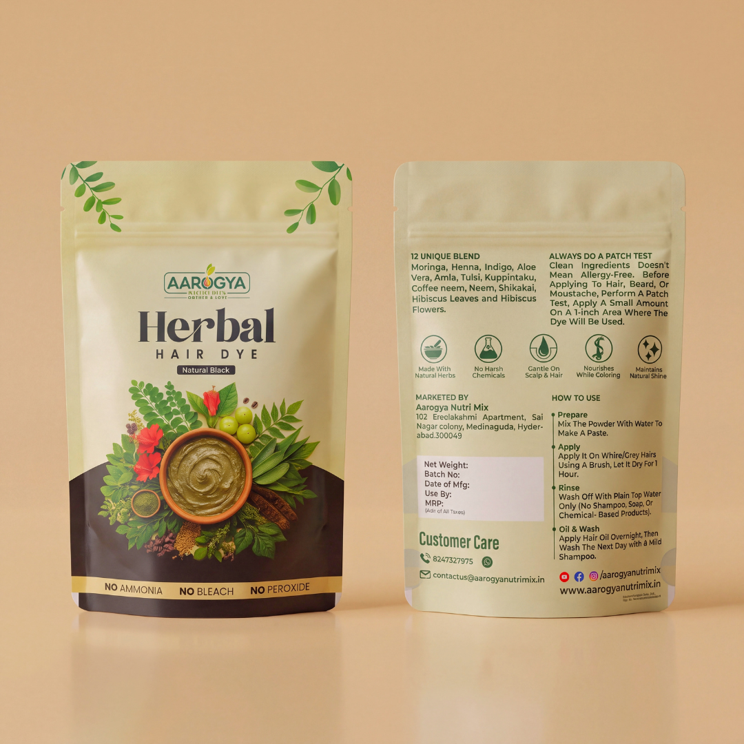 Herbal Hair Dye - Natural Black