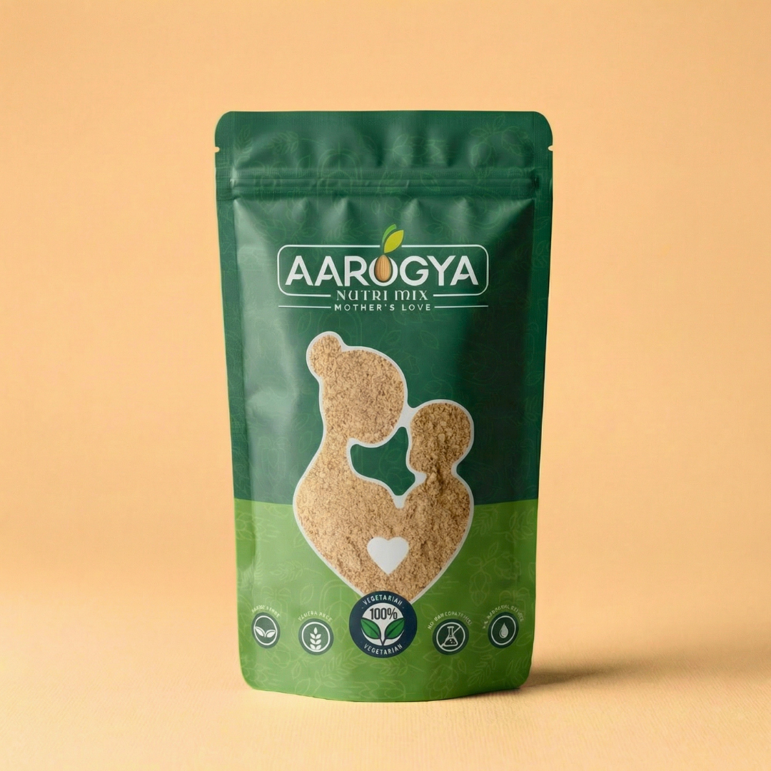 Sprouted Ragi Almond Date Porridge Mix