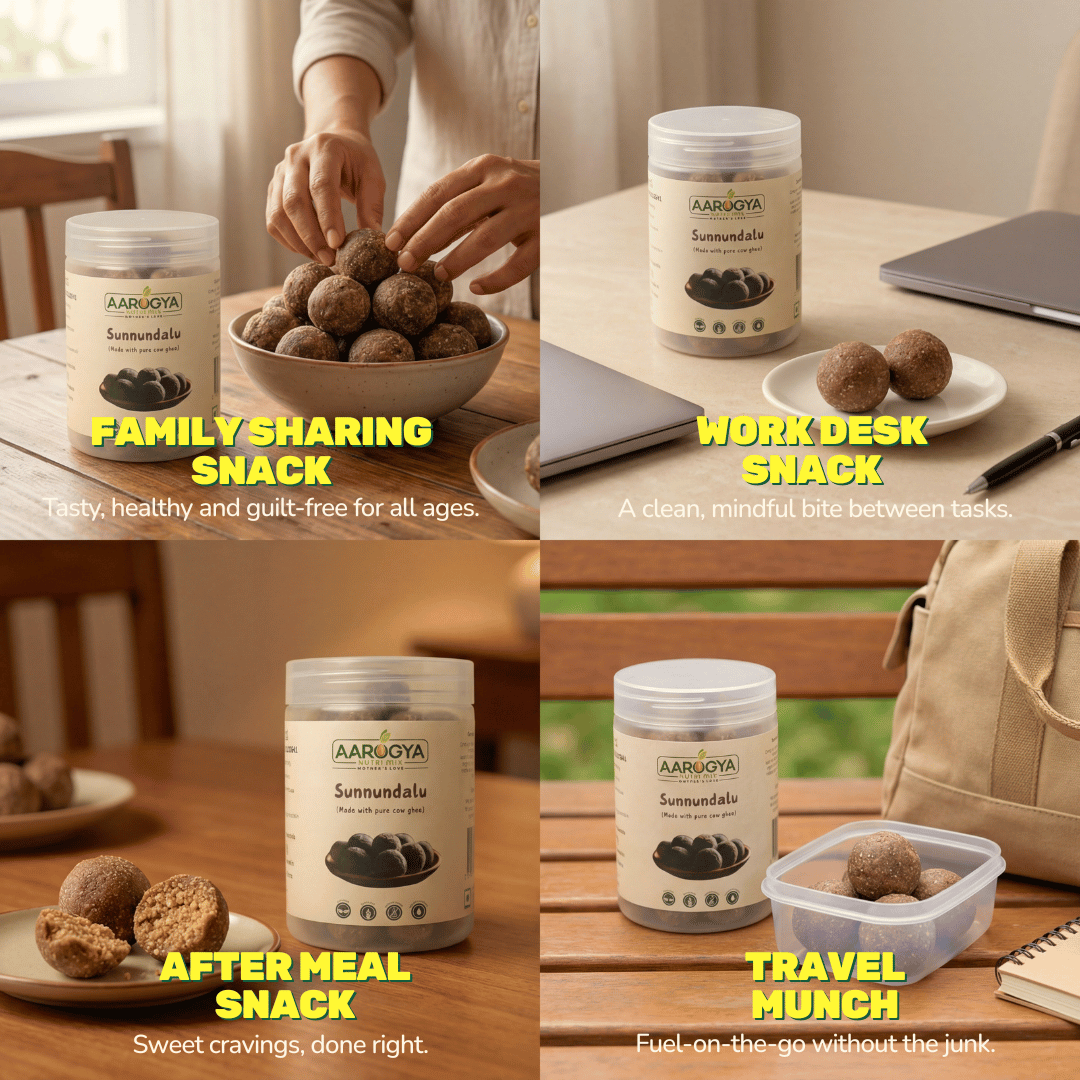 Sunnundalu ( Made with Cow Ghee )