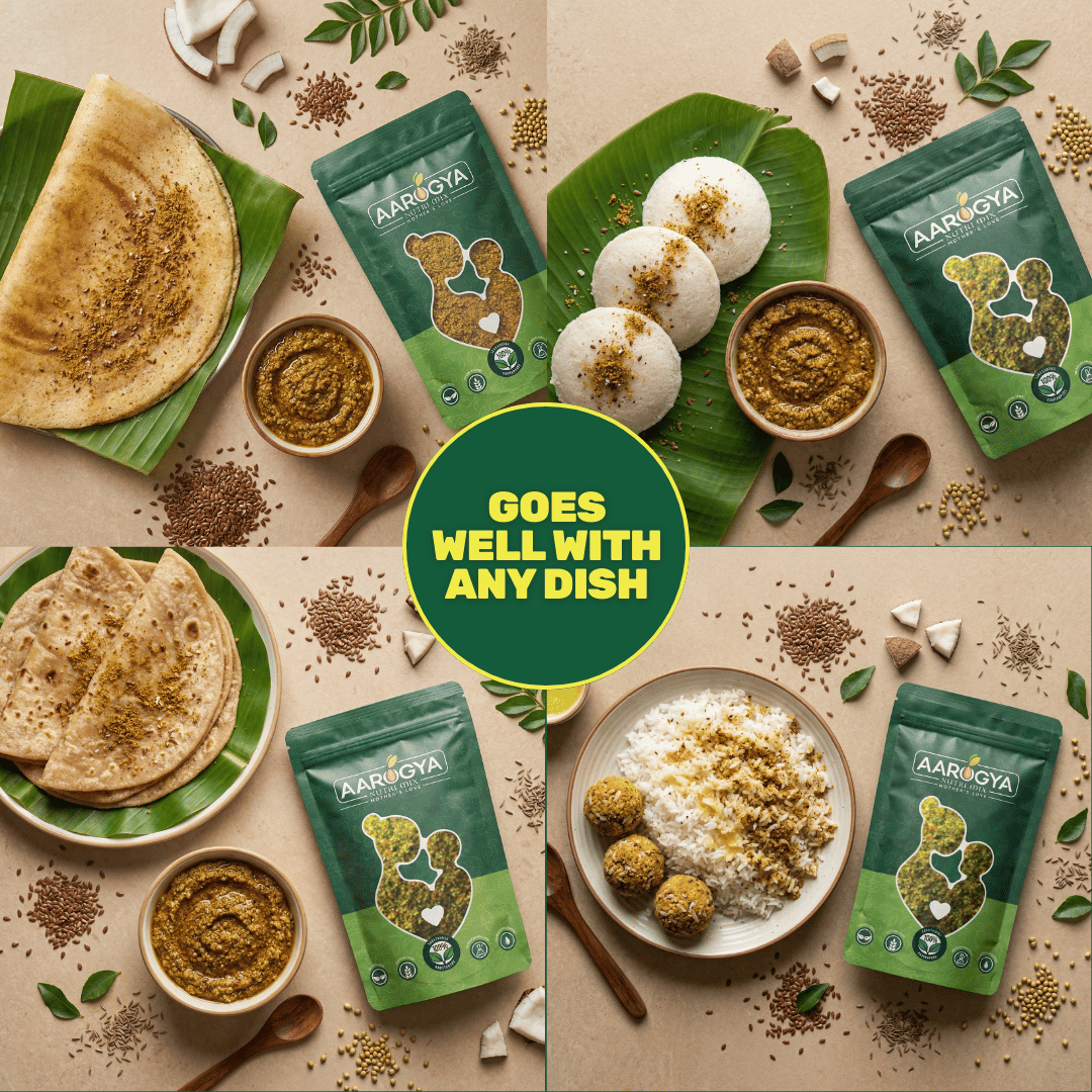 Flax Seeds Kaaram Podi