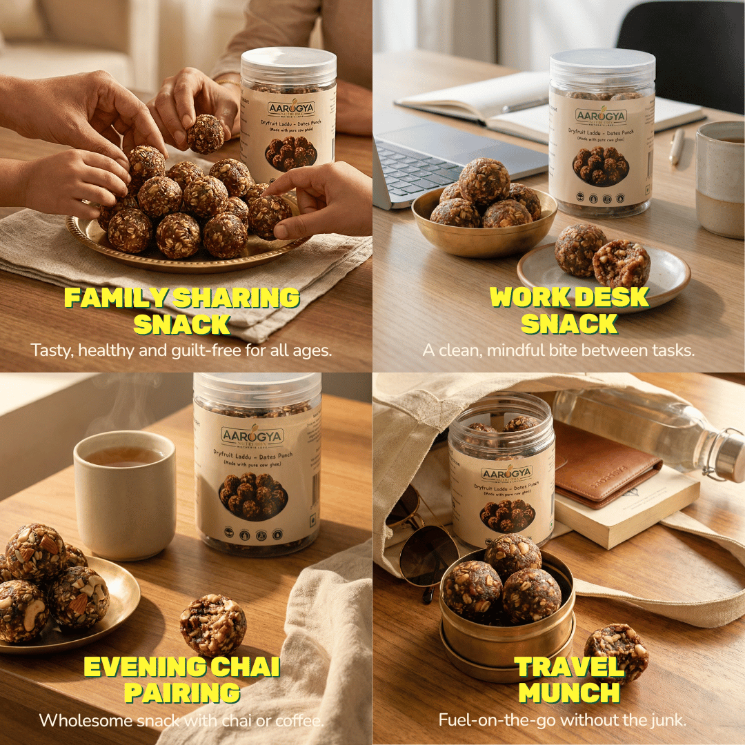 Dryfruit Laddu - Dates Punch