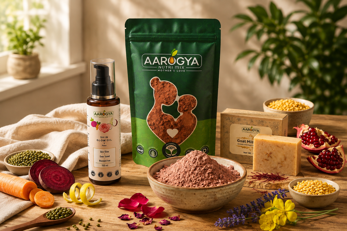 Skin Glow Kit: A Complete Ayurvedic Routine for Dull, Tanned & Pigmented Skin