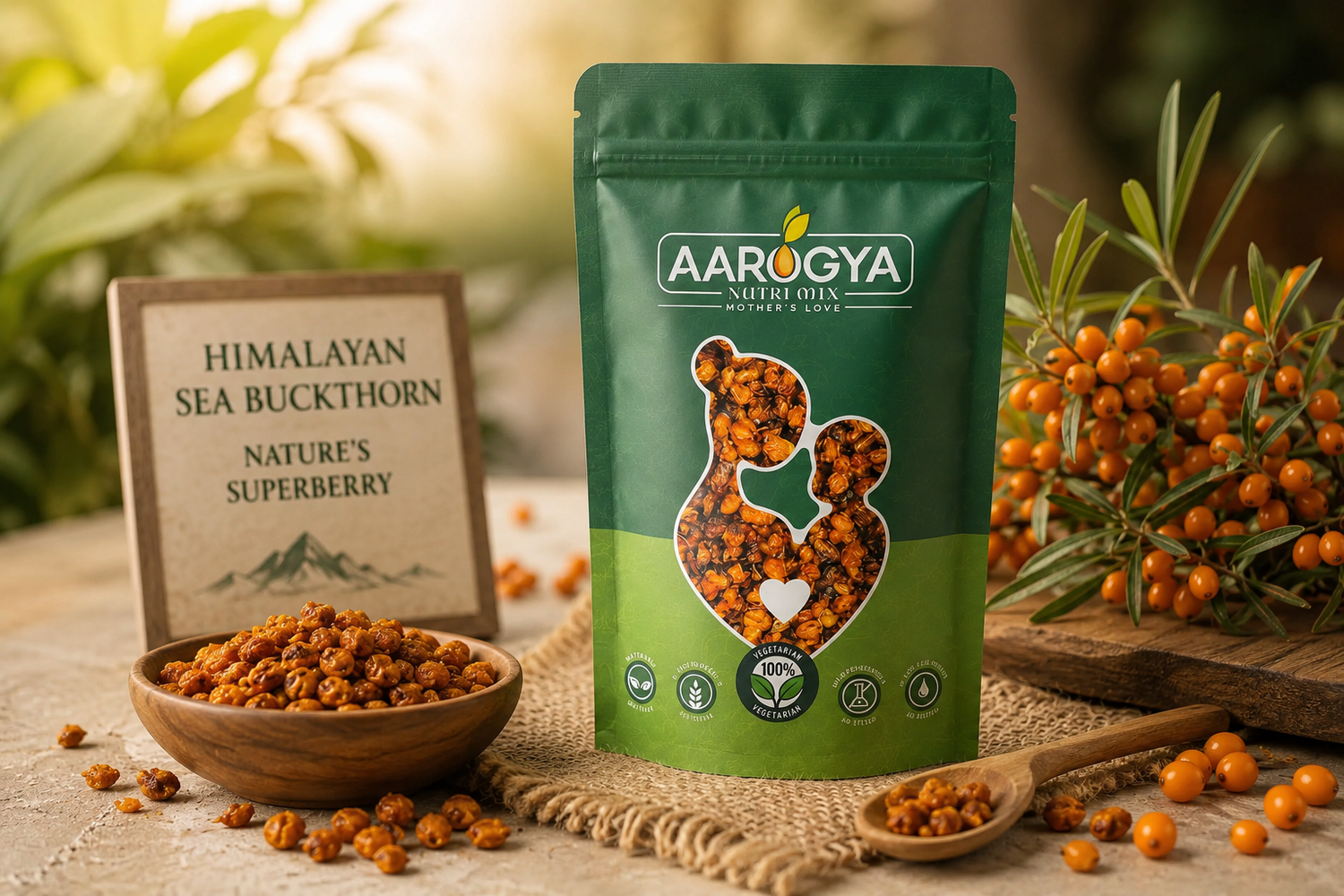 Sea Buckthorn: The Himalayan Berry That Gives Your Immunity a Monsoon Edge