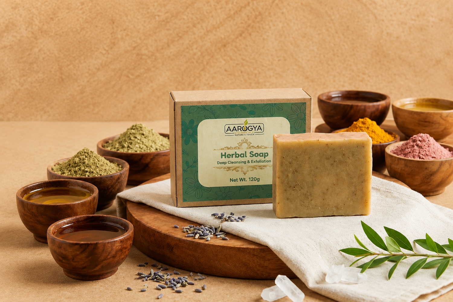 Herbal Soap vs Chemical Soap: Why Your Skin Deserves the Natural Switch