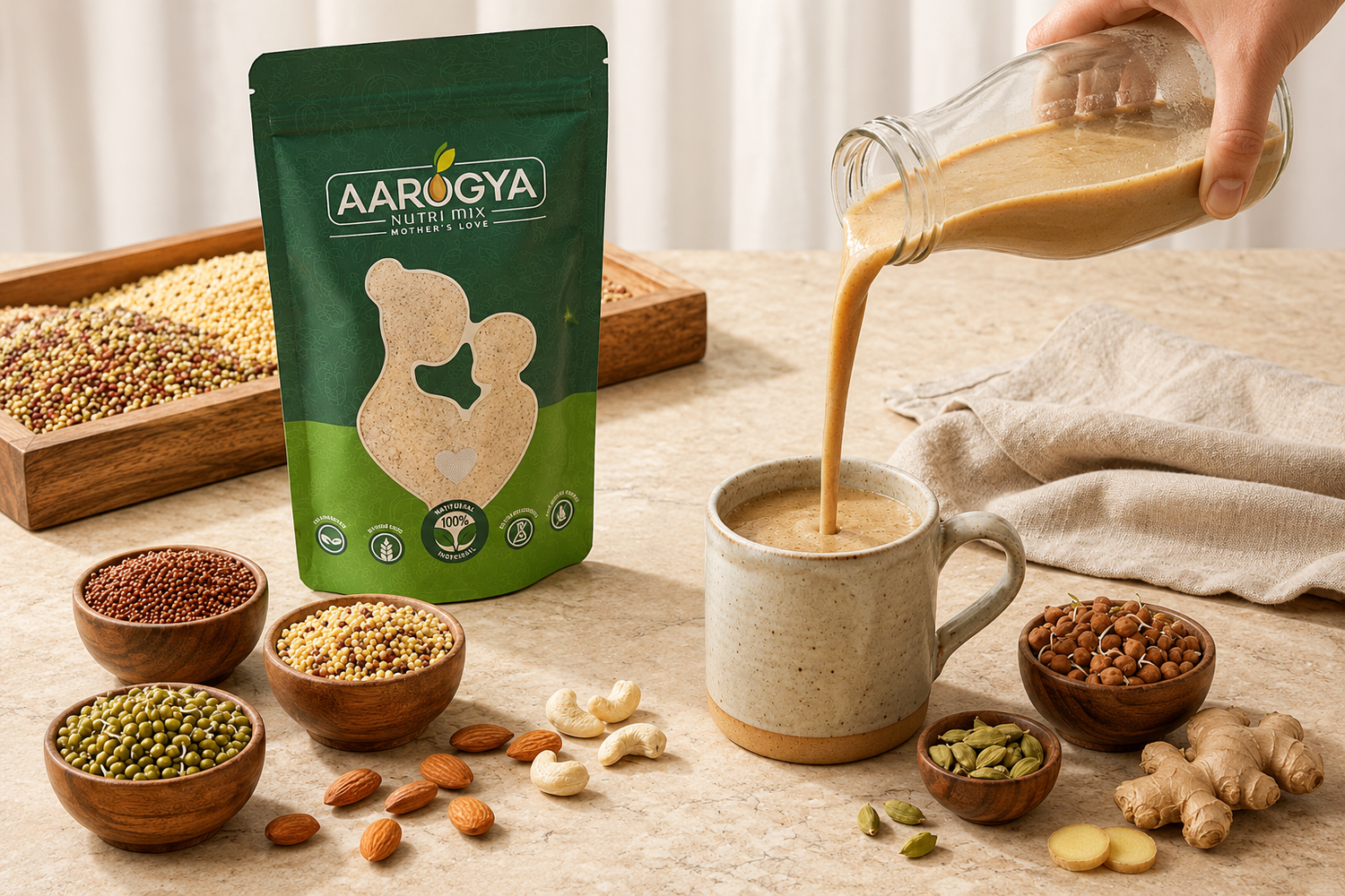 What Is Sathu Maavu? The Traditional Indian Health Mix Your Child Actually Needs