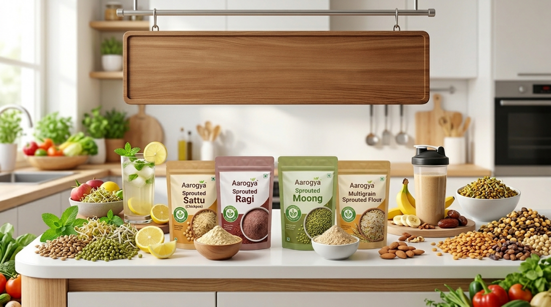How to Use Sprouted Sattu for Weight Loss and Muscle Gain