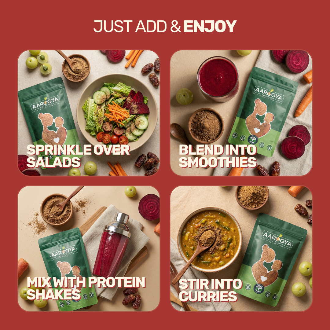 ABCD (Amla, Beetroot, Carrot & Dry Dates) Powder