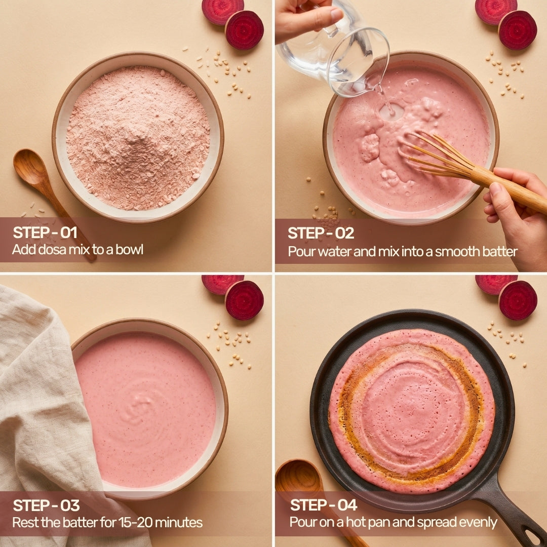 Beetroot Dosa Mix