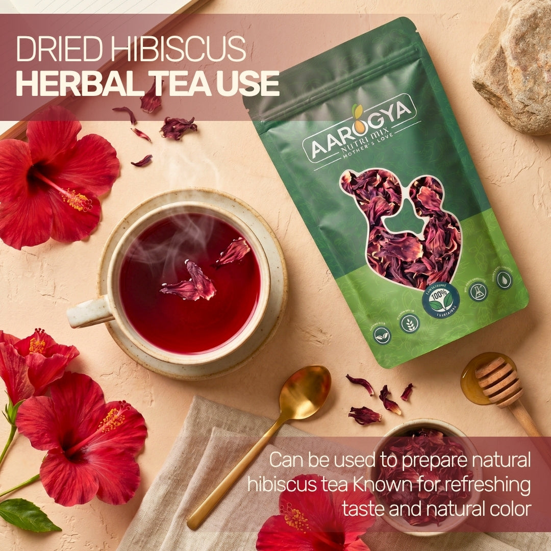 Hibiscus Flowers - Dried