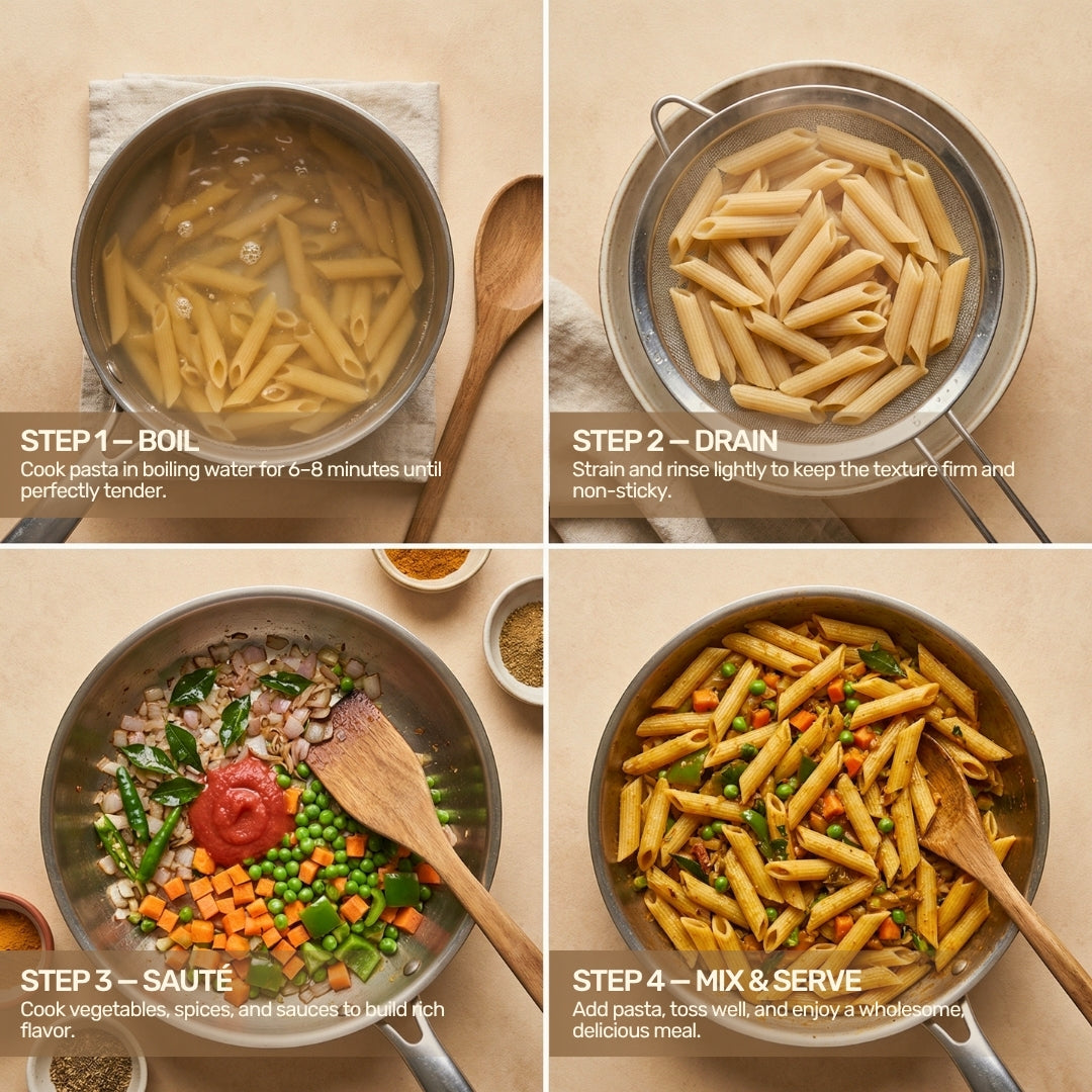 Multi Millet Penne Pasta