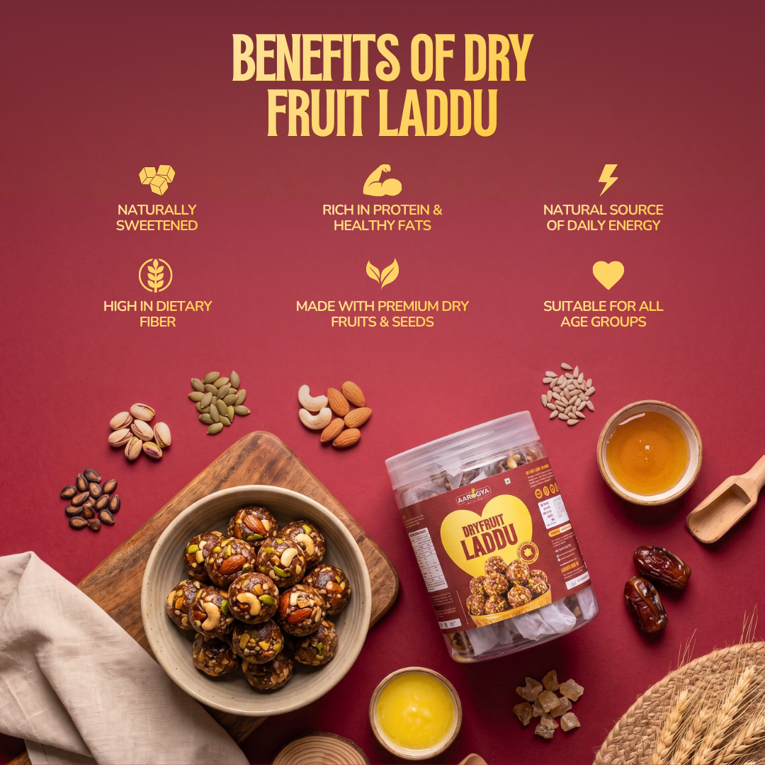 Dryfruit Laddu - Dates Punch