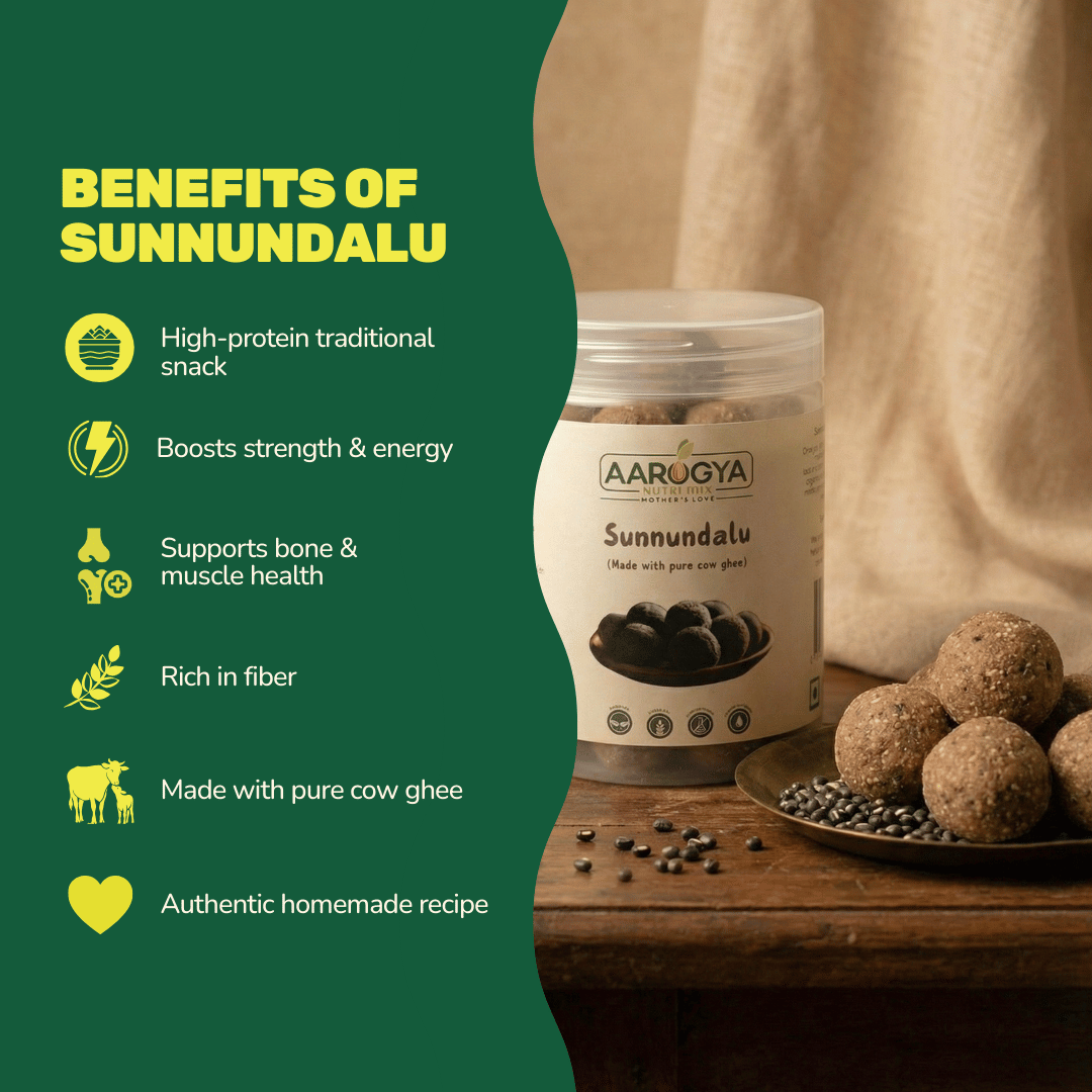 Sunnundalu ( Made with Cow Ghee )