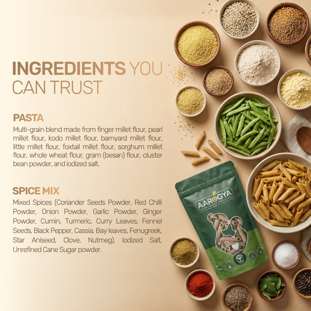 Multi Millet Penne Pasta