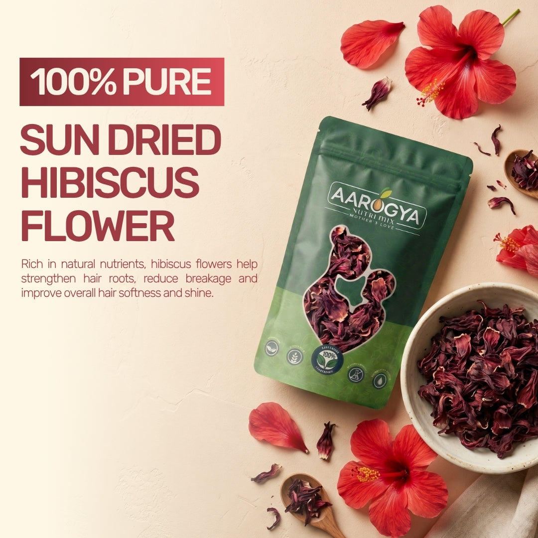 Hibiscus Flowers - Dried