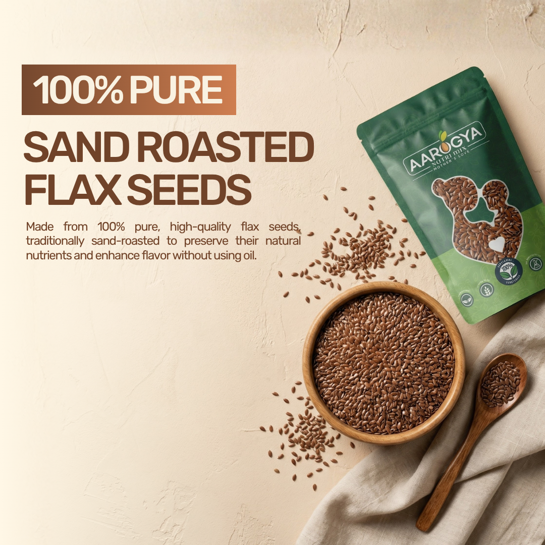 Flax Seeds - Sand Roasted