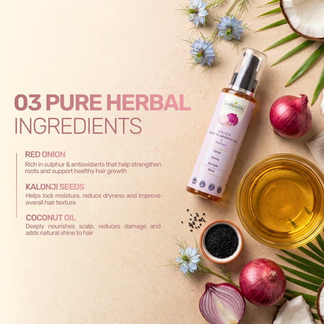 Onion Hair Re-Growth Oil