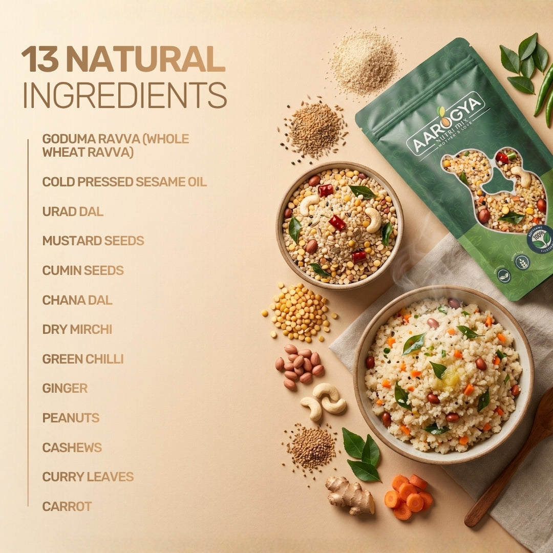 Wheat Ravva Upma Premix