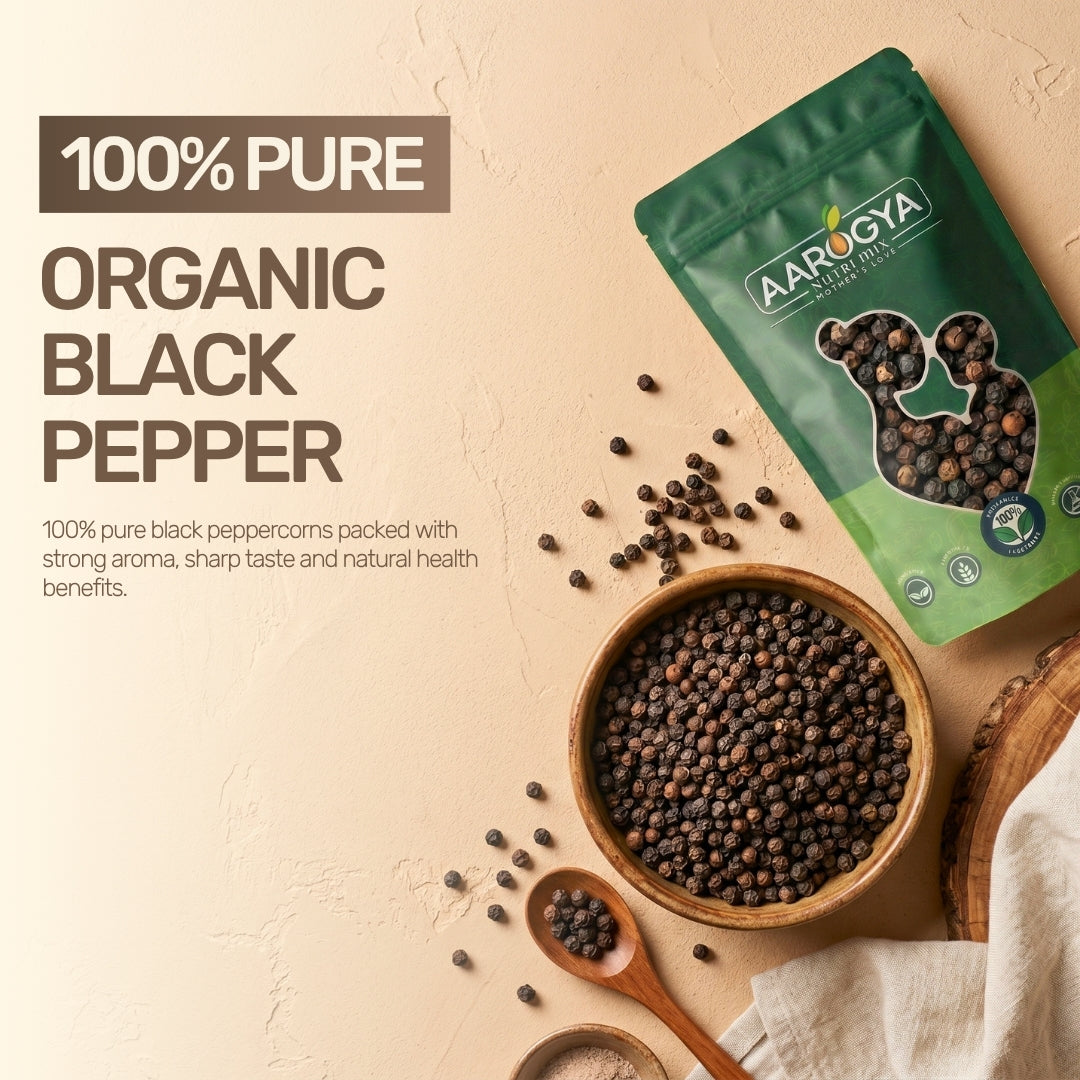 Organic Black Pepper Whole