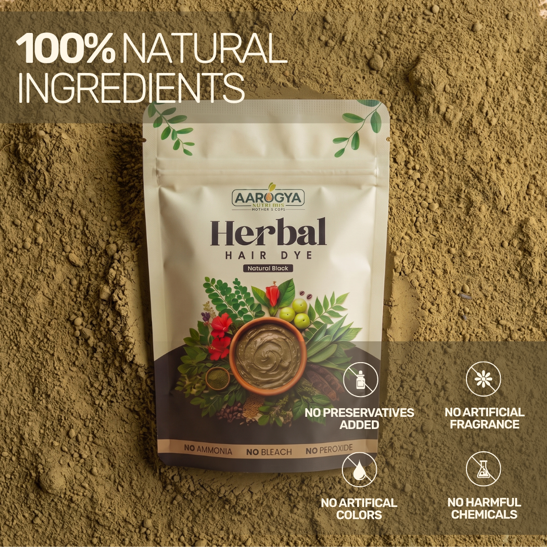 Herbal Hair Dye - Natural Black