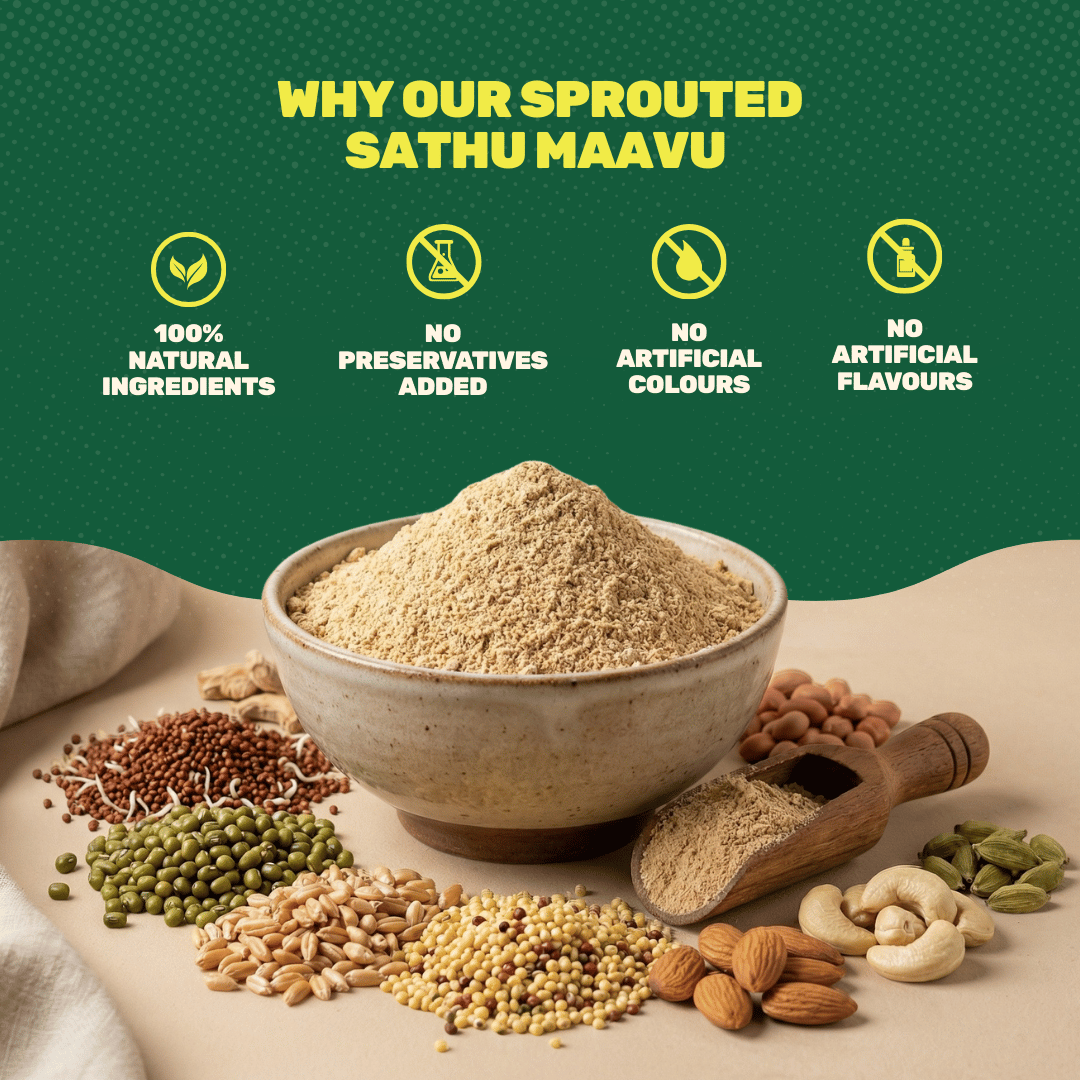 Sprouted Sathu Maavu - Health Mix