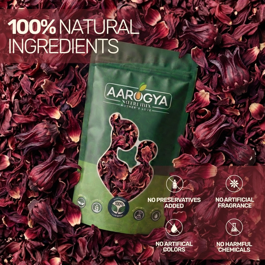 Hibiscus Flowers - Dried