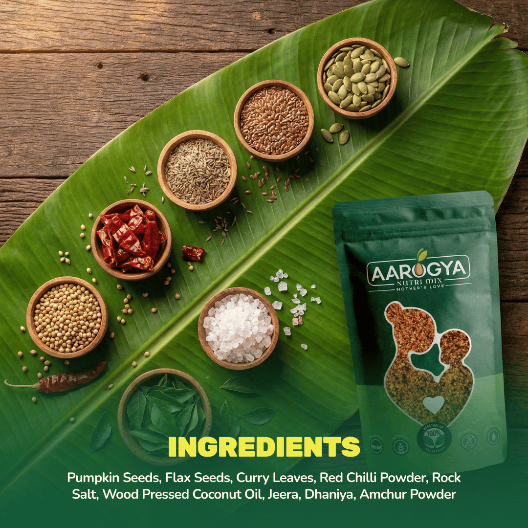 Pumpkin Flaxseeds Kaaram Podi