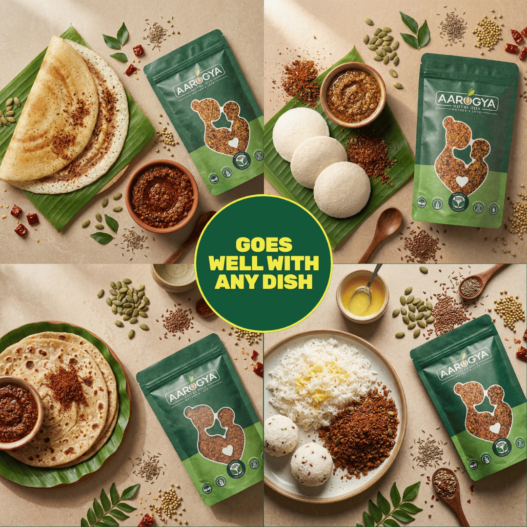 Pumpkin Flaxseeds Kaaram Podi