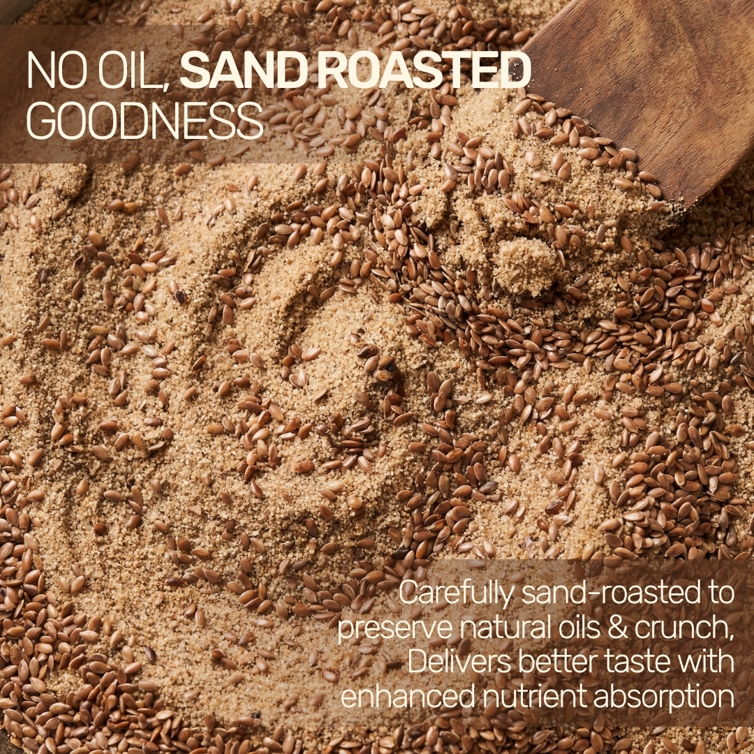Flax Seeds - Sand Roasted