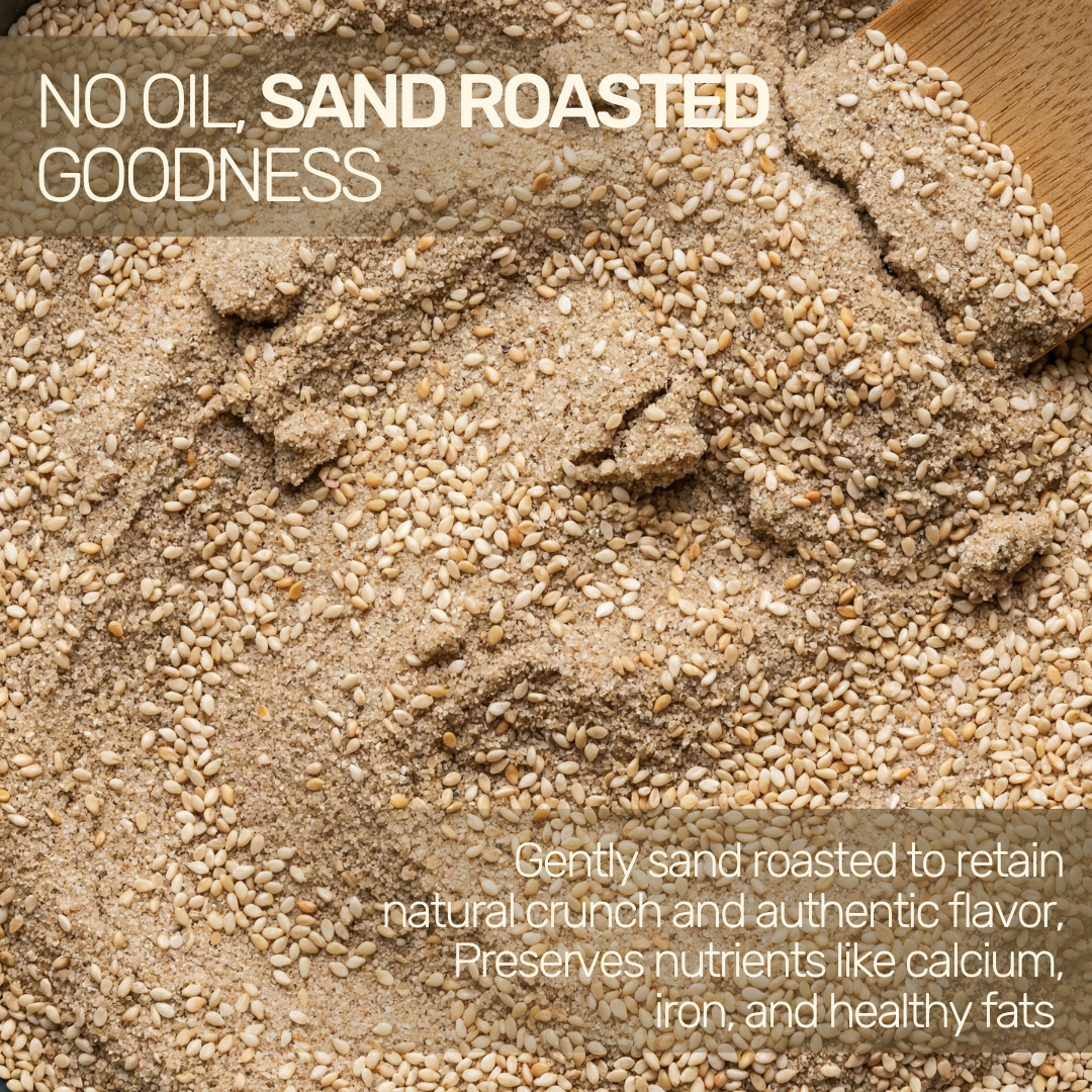 Sesame Seeds - Sand Roasted