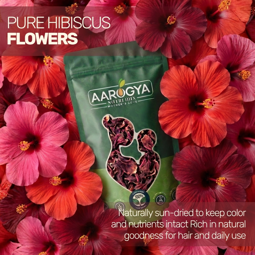 Hibiscus Flowers - Dried