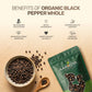 Organic Black Pepper Whole
