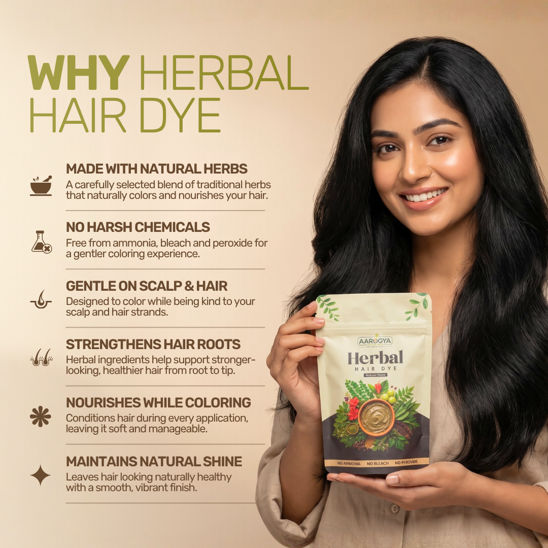 Herbal Hair Dye - Natural Black