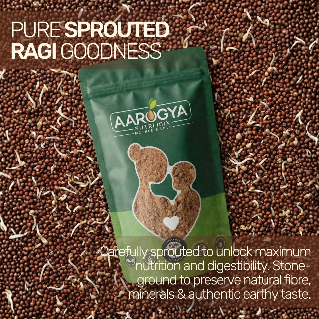 Sprouted Ragi Choco Malt