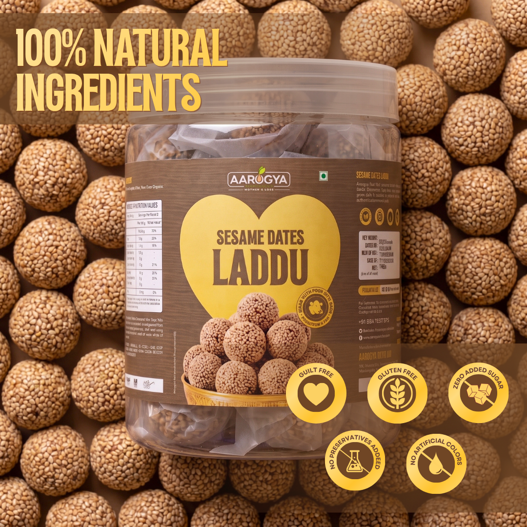 Sesame Dates Laddu