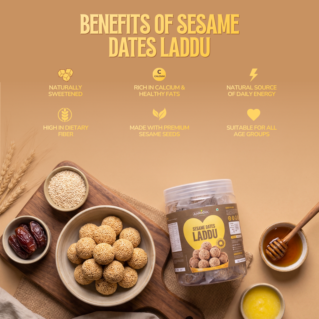 Sesame Dates Laddu