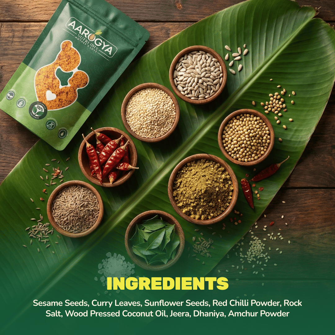 Sesame Sunflower Kaaram Podi