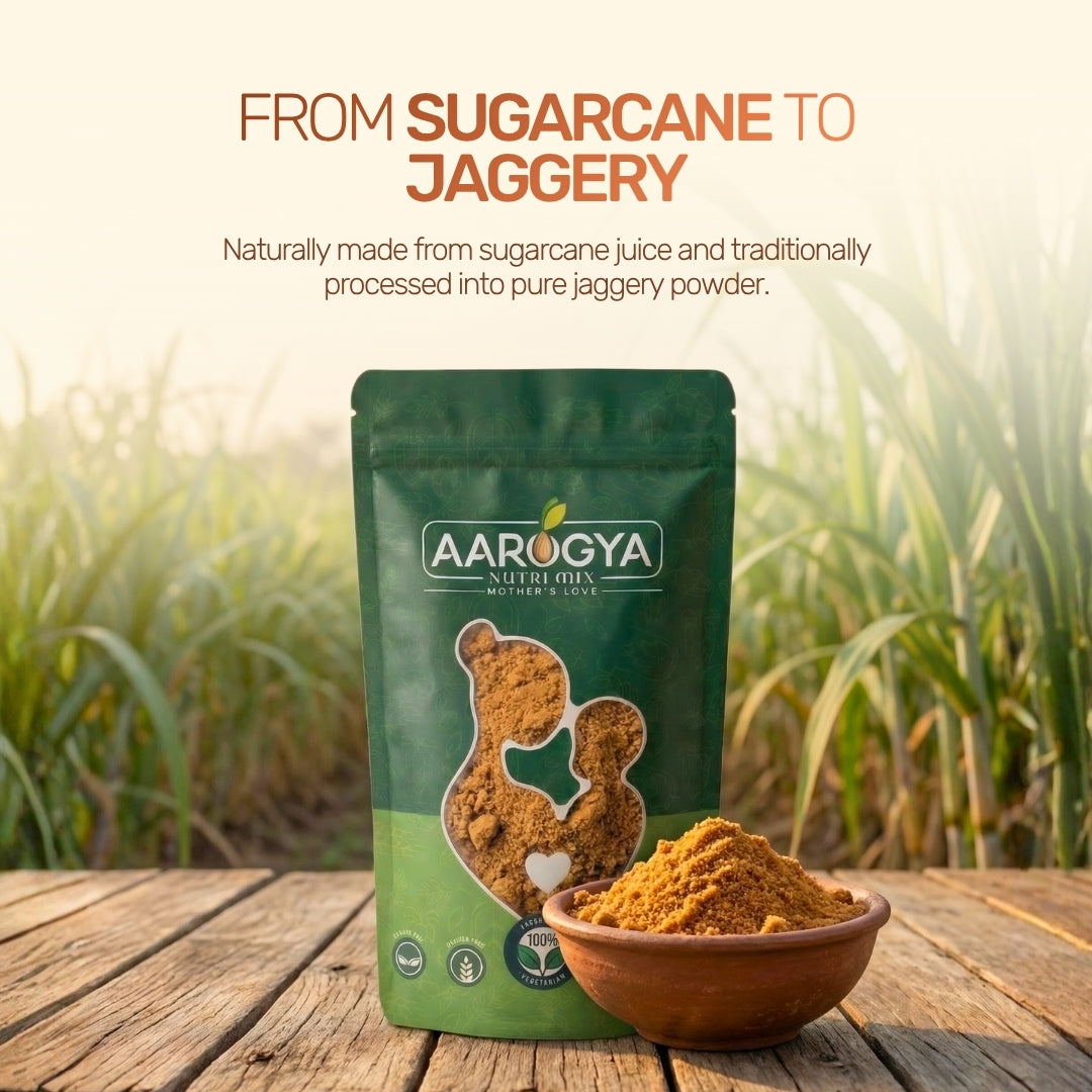 Organic Jaggery Powder - Sugar Cane