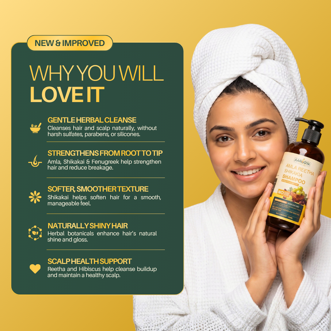 Shampoo (Amla, Reetha and Shikakai)