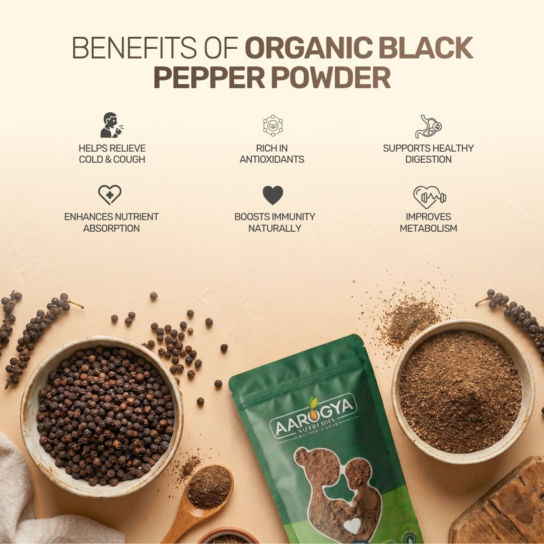 Organic Black Pepper Powder