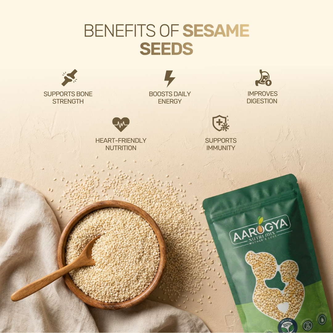 Sesame Seeds - Sand Roasted