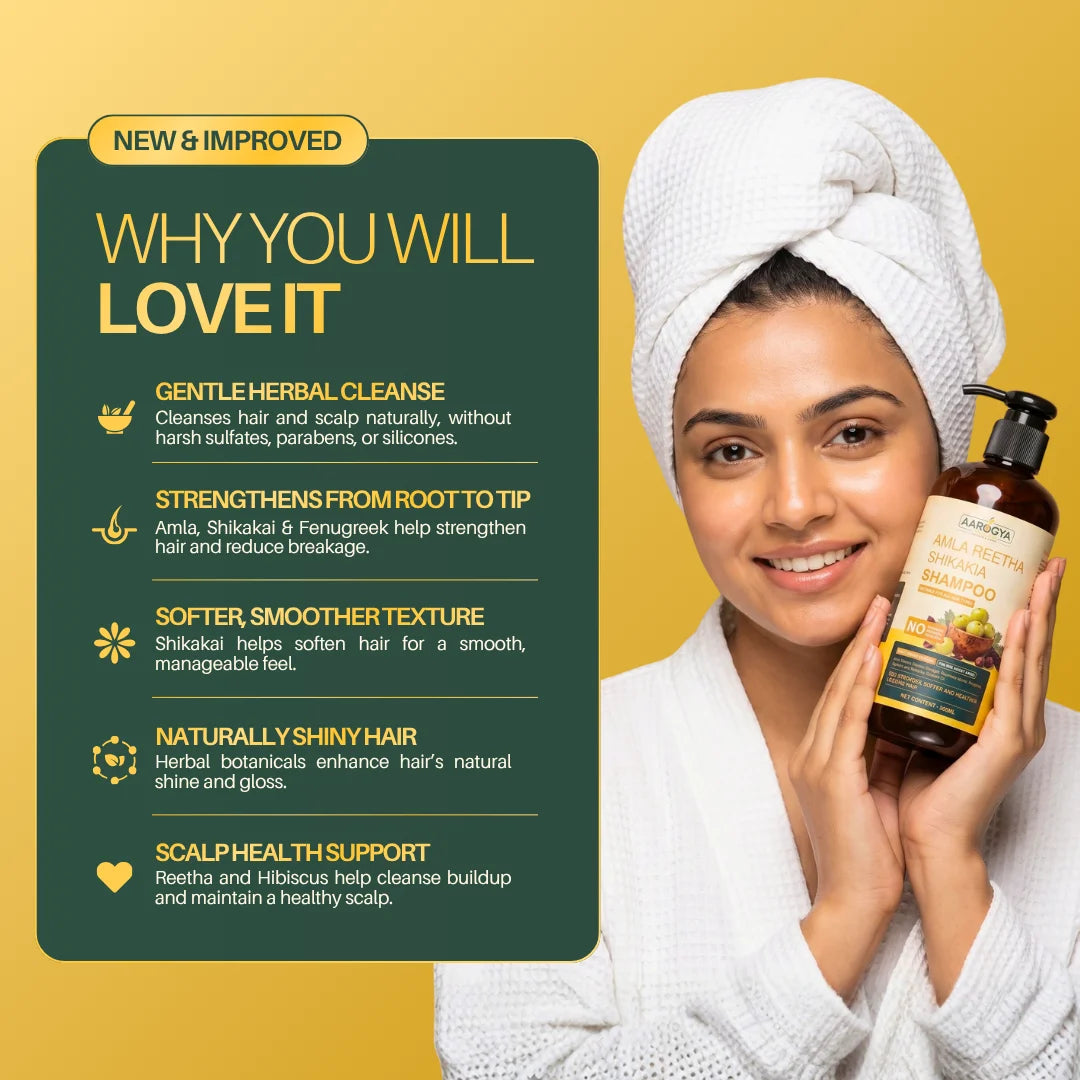 Shampoo (Amla, Reetha and Shikakai)