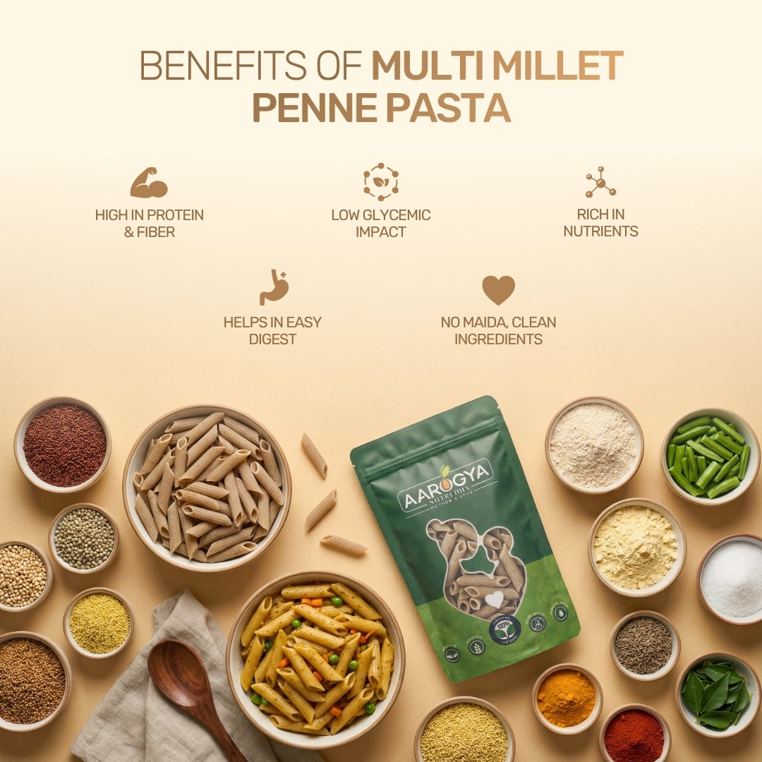 Multi Millet Penne Pasta