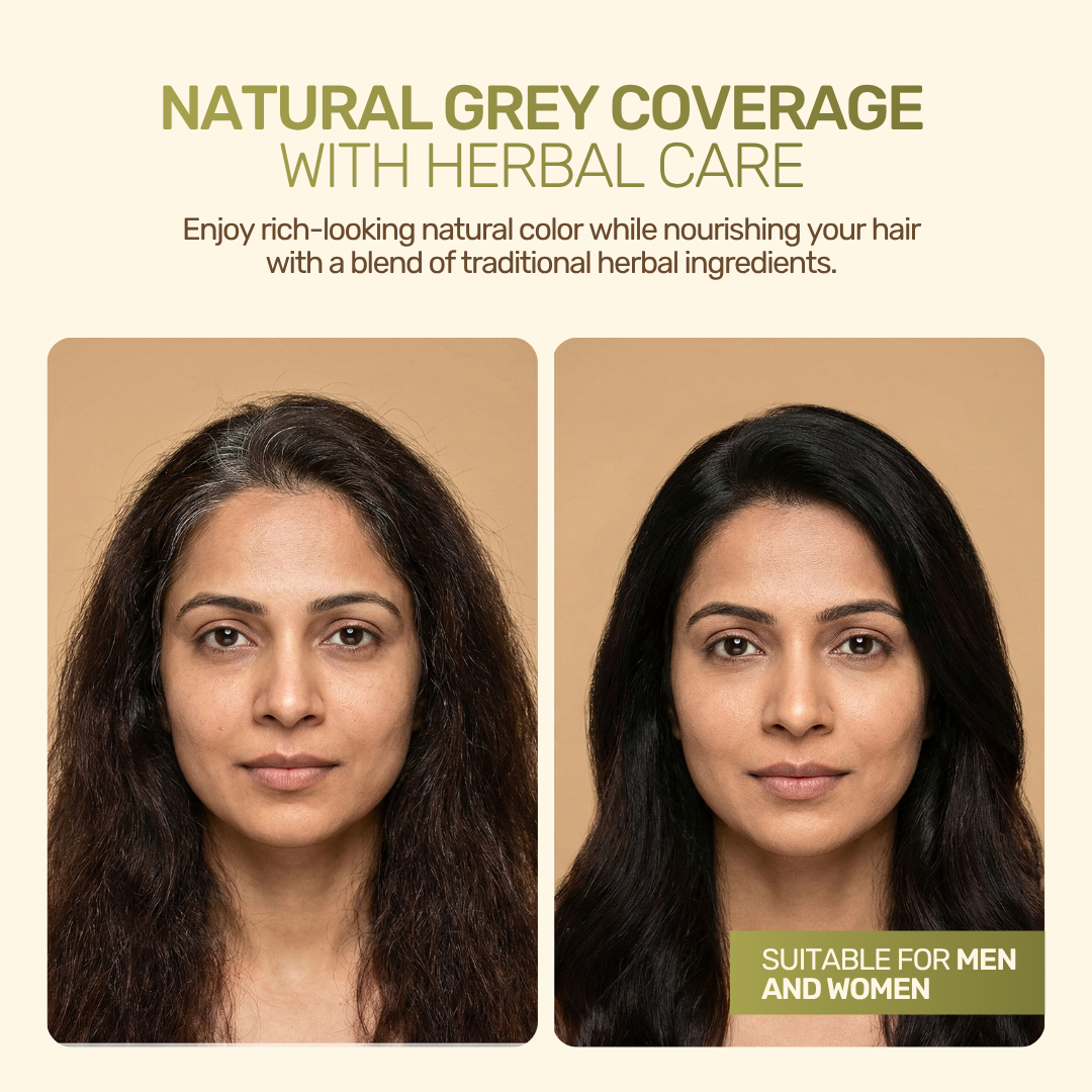 Herbal Hair Dye - Natural Black