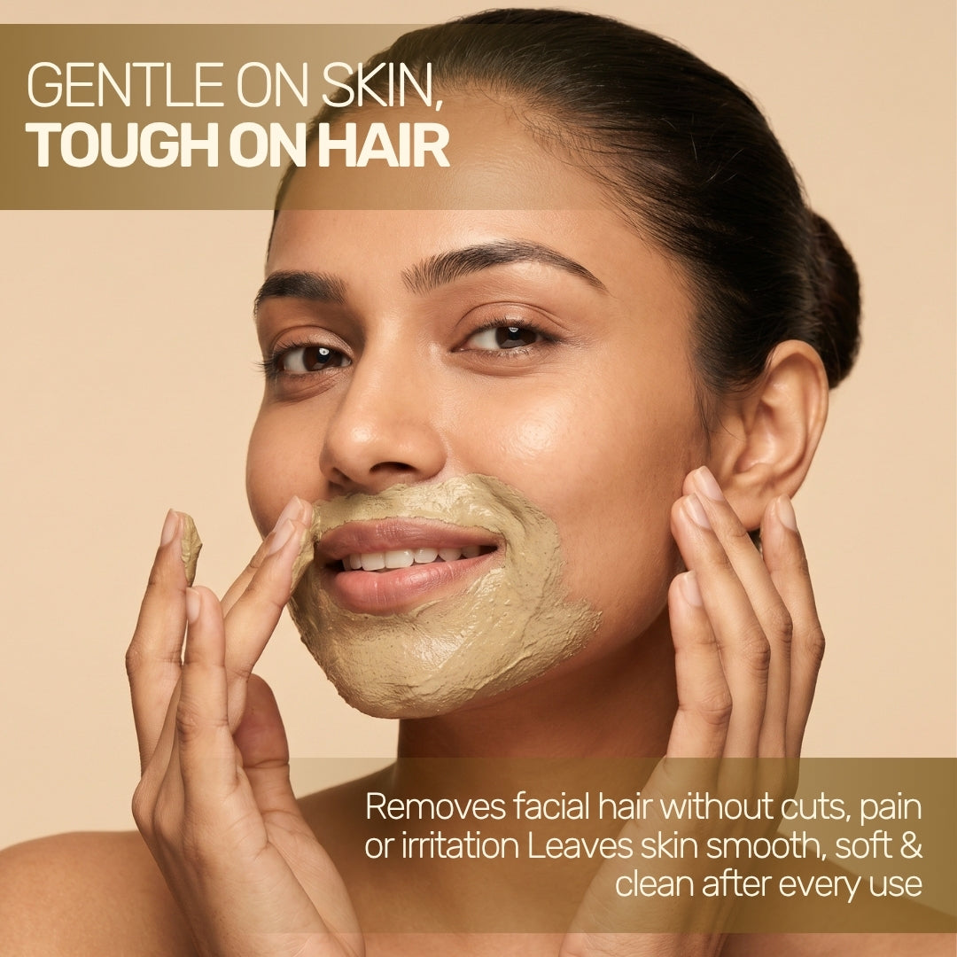 Permanent Facial Hair Removal Powder