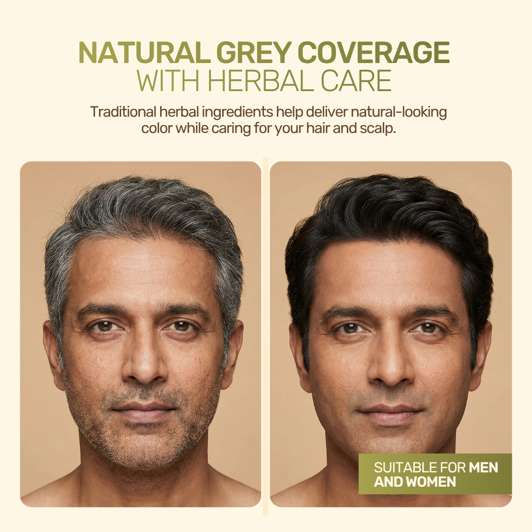 Herbal Hair Dye - Natural Black