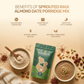 Sprouted Ragi Almond Date Porridge Mix
