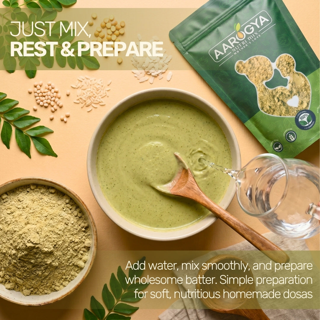 Moringa Curry Leaves Dosa Mix