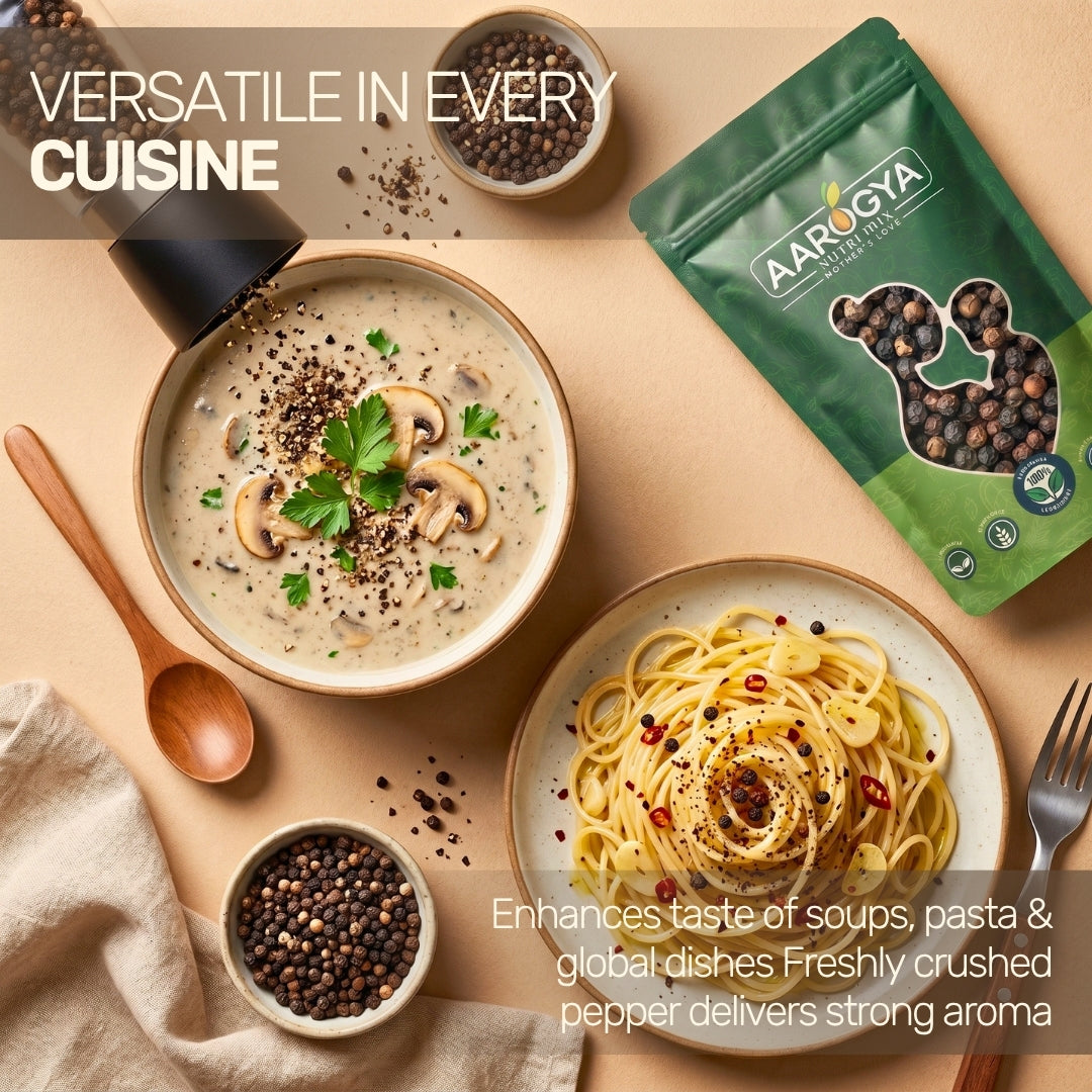 Organic Black Pepper Whole