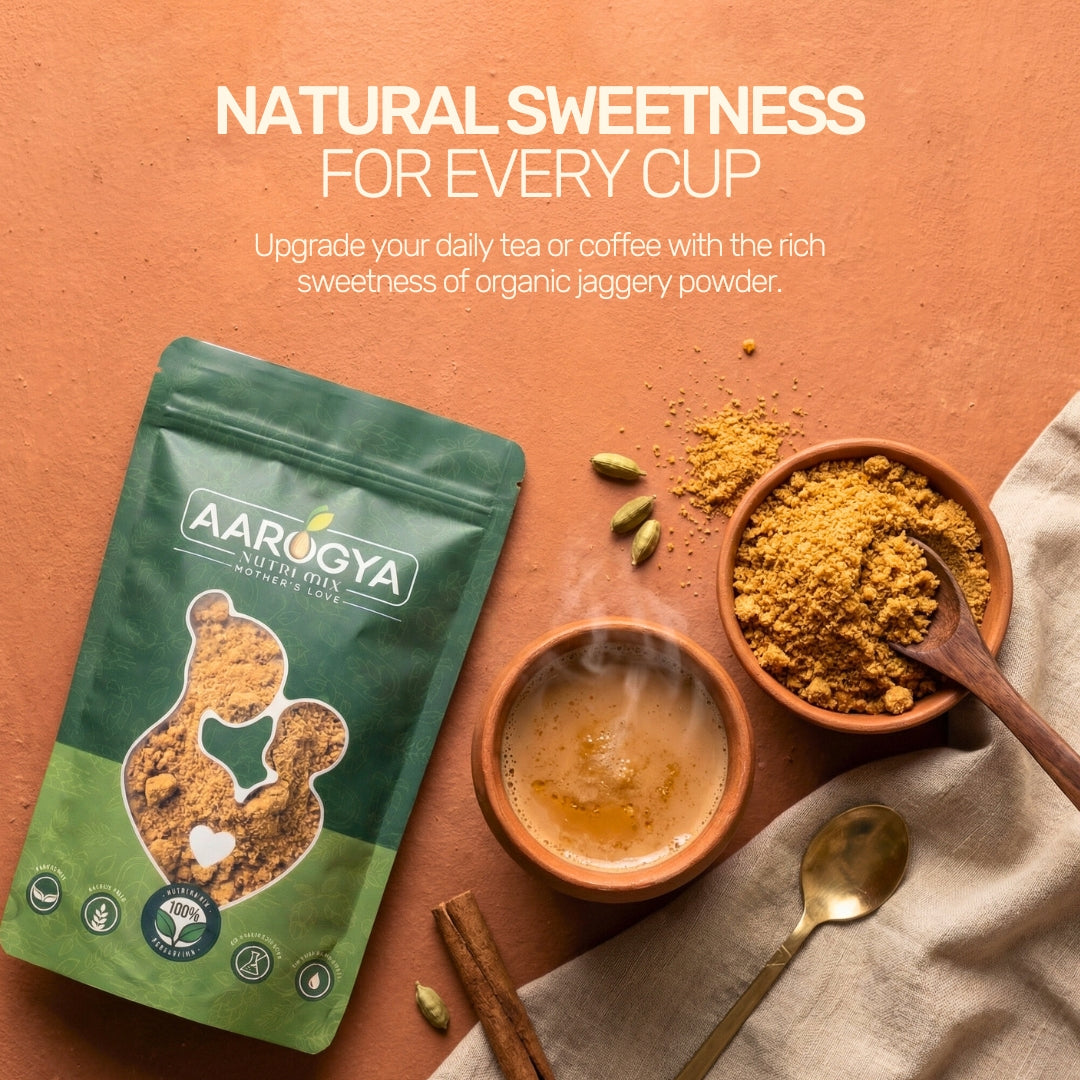 Organic Jaggery Powder - Sugar Cane