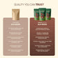 Quality comparison chart showing Aarogya Nutrimix Aliv seeds versus other brands, highlighting purity and hygiene.